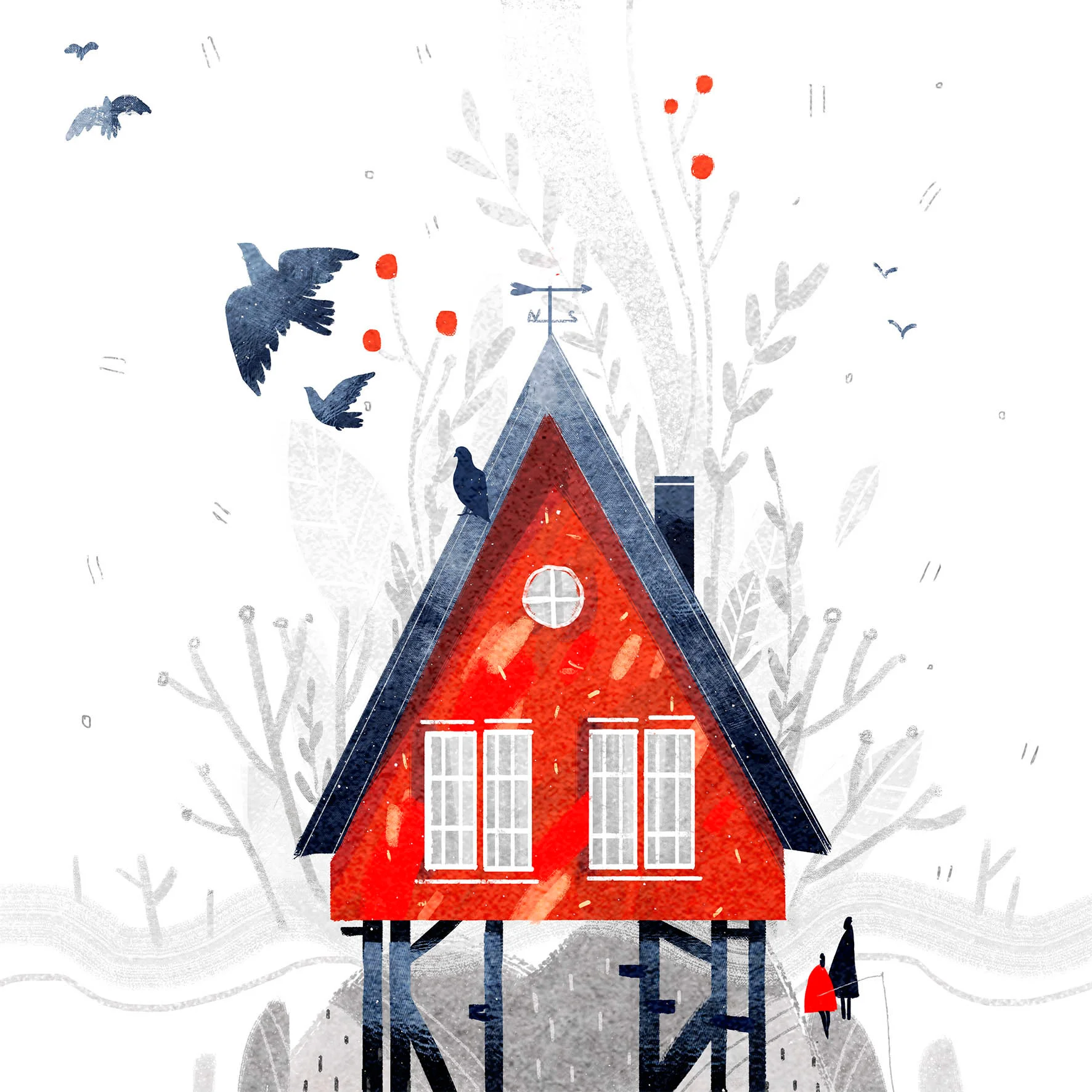 Little red house - Image 2