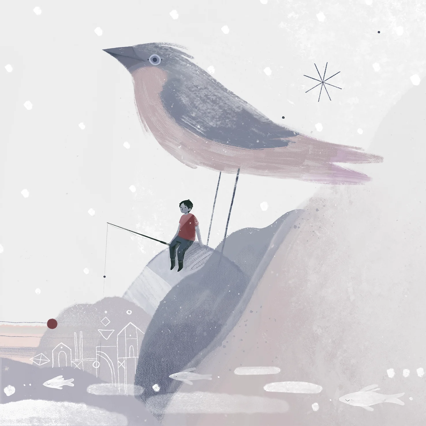 Autumn Flowers - Illustration