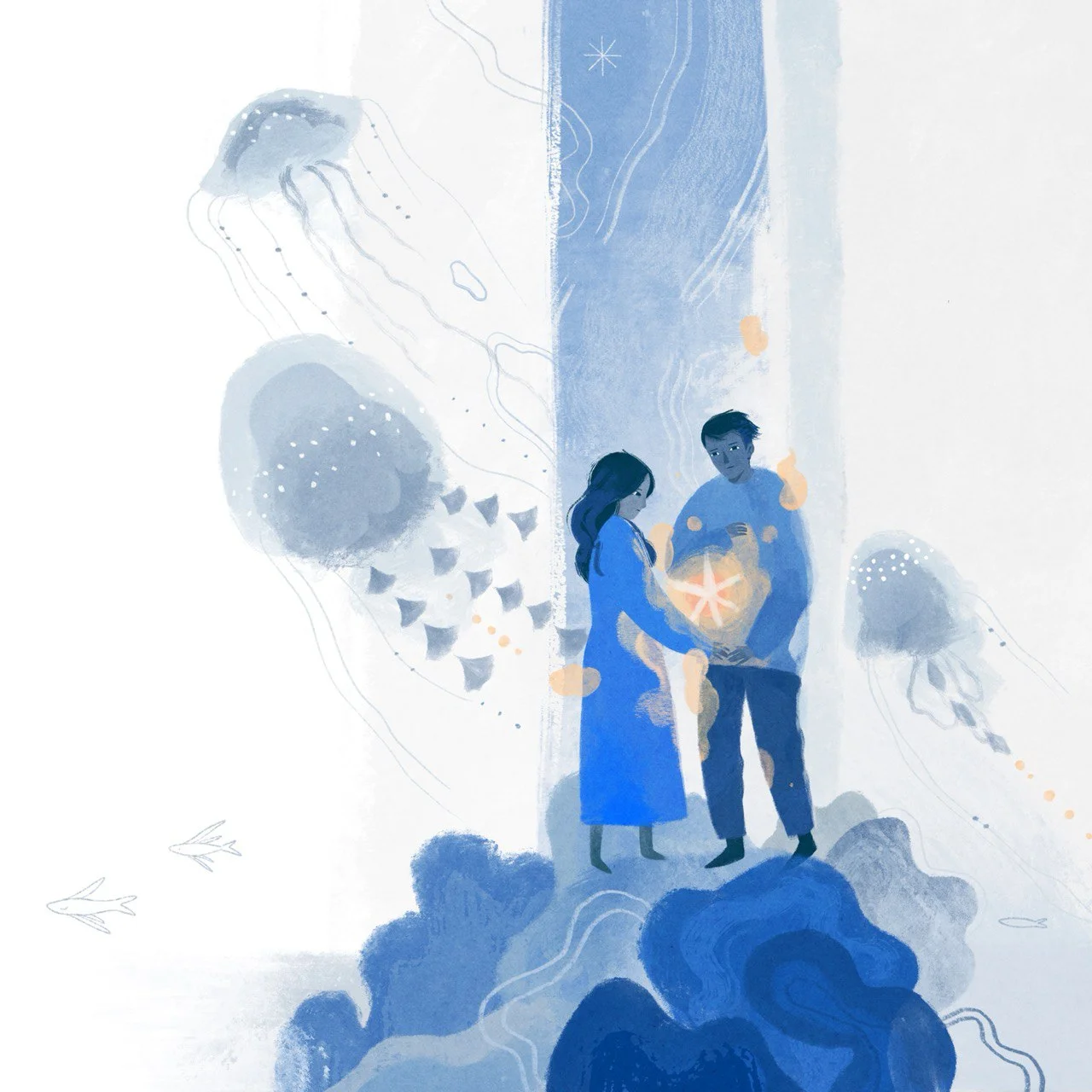 Blue Time - Illustration